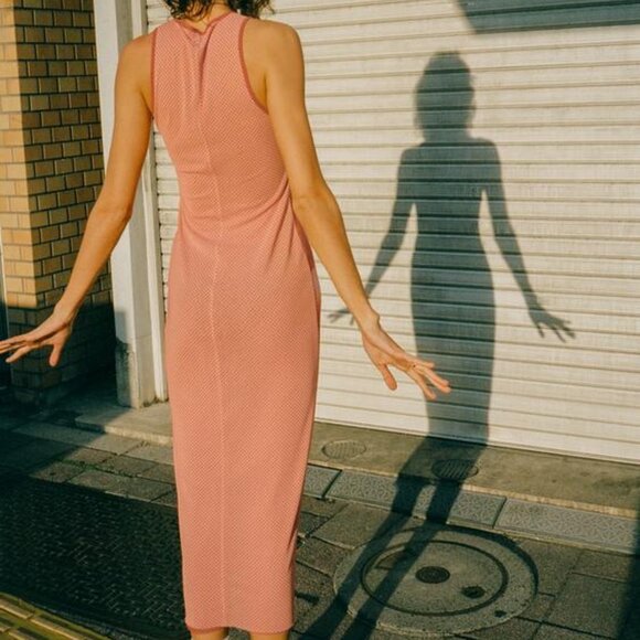 NWT ORANGE KISS PRINTED LONG TULLE DRESS - Picture 5 of 8